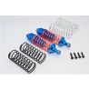 Aluminium instelbare voor schokdempers, Blauw - Traxxas Slash 4x4