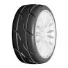 GRP GT-T03 Revo - XM2 SuperSoft - Mounted on New Flex White Wheel - 1 pair