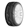 GRP GT-T03 Revo - XB1 UltraSoft - Mounted on New Rigid White Wheel - 1 pair