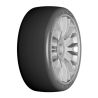 GRP GT T04 Slick - XM4 Soft/Medium - Mounted On New Flex Silver Wheel - 1 Pair