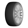 GRP GT T04 Slick - XM5 Medium - Mounted On New Flex Silver Wheel - 1 Pair