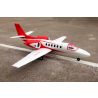 Dynam Cessna 550 Turbo Jet Twin V2 1180mm PNF - Rood