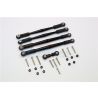 GPM Aluminium Turnbuckles, Zwart - Arrma 6S (MAK160BKBK)