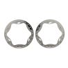 Traxxas - Beadlock Rings, Rear, Chrome (4.3'') (2) (TRX-10948-CHRM)