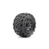 JetKo - 1/10 Jetko EX Tyre ST Rockform op 2.8" zwarte velgen - 12,14,17mm hex