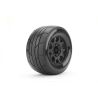 JetKo - 1/10 Jetko EX Tyre MT Super Sonic op 2.8" zwarte velgen - 12,14,17mm hex