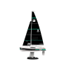 Joysway Caribbean Yacht Zwart RTR - V3