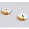 Killerbody Calliper Brake Disc 1/10 CNC Silver/Gold (2pcs)