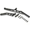 Losi - Chassis Brace Set Rear Aluminum Black: DBXL-E 2.0 (LOS351015)