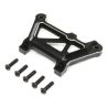 Losi - Front Top Plate Aluminum Black: DBXL-E 2.0 (LOS351018)