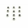 Losi - 4-40 Steel Locking 1/2 Nuts (10) (LOSA6308)