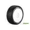 Louise B-PIRATE Soft banden op witte disc velgen voor 1/8 buggy