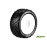 Louise T-PIRATE Soft banden op witte disc velgen voor 1/8 truggy - 1/2 offset