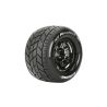Louise MT-Rocket MFT banden op zwart/chrome velgen voor 1/8 MT - 0 offset