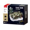 Sluban Power bricks tank T34/76 met afstandsbediening