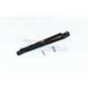 GPM Racing Aluminium Front Chassis Brace, Zwart - Arrma Mojave 6S
