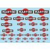 Martini stickervel - A5