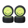 Method Nitragrip 1/28 Truck Tyres F/R 7mm Hex - Geel (MTD0505Y)
