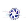 GPM - Aluminium 7075-T6 Rear Brake Disk - blauw - Losi 1/4 Promoto-MX
