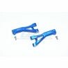 GPM Aluminium Front Upper Arms 4pcs, Arrma Limitless, Blue