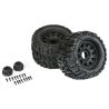 Proline Trencher X3.8" All Terrain banden (2 stuks) op Raid Black 8x32 velgen