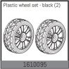 Absima - Plastic Wheel Set - Zwart (1610095)