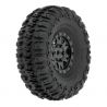 Proline Trencher F/R 1.0'' Tires Mounted 7mm Black Impulse (4): SCX24 (PL10209-10)