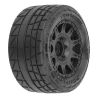 Proline Menace F/R Street Tires MTD 12mm Black Raid (4) (Granite GROM)