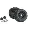 Proline Badlands MX38 3.8" Set Banden (2 Stuks) Op Rapid 8x32 Verwijderbare Hex Velgen (PL10127-10)