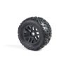 Dboots Sand Scorpion MT 6S Tire Set Glued (BLACK) (2PCS) (AR550010)