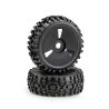 Absima Dirt banden op disc velgen voor 1/8 buggy - Zwart