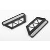 RC4WD Trifecta Side Sliders for Land Cruiser LC70 Body (Black) (VVV-C0417)