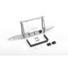 RC4WD Shirya Front Winch Bumper w/ IPF Lights for Vanquish VS4-10 Origin Body (Silver) (VVV-C0955)