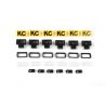 RC4WD  RC4WD KC HiLiTES Rectangle Lights with Covers (Z-E0132)
