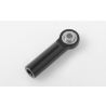 RC4WD M3/M4 Long Straight Aluminum Rod Ends (Black) (10) (Z-S1677)