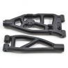 RPM Arrma Upper/Lower left Front Arm Black 6S Kraton/Outcast/Fireteam