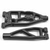 RPM Arrma Upper/Lower Right Front Arm Black 6S Kraton/Outcast/Fireteam