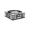 Team Corally - Ultra High Speed Cooling Fan TF-30 w/BEC connector - 30mm - Color Black - Silver