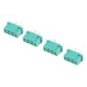 Connector - MPX - Goudcontacten - Man - 4 stuks