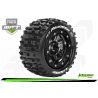 Louise MT-Pioneer MFT banden op black/chrome velgen - 1/2 offset - Traxxas Maxx