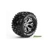 Louise MT-Pioneer Banden Set - 2.8" Velgen Chrome - Lager (nitro 2WD: FR)