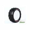 Louise E-SPIDER Banden Set - Soft - Velgen Wit - Hex 12mm - 4WD Voor