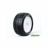 Louise E-ROCKET Banden Set - Soft - Velgen Wit - Hex 12mm - 4WD Voor