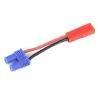 Conversie kabel BEC man > EC2 vrouw met silicone kabel 20AWG