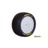 Louise E-MAGLEV Banden Set - Super Soft - Velgen Wit - Hex 12mm - 4WD Achter