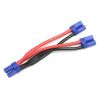 Y-kabel Paralell EC5, silicone kabel 10AWG, 12cm
