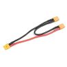 Y-kabel serial XT30, silicone kabel 14AWG - 12CM