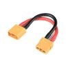 Verlengkabel XT90, silicone kabel 10AWG, 12cm