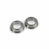 Kogellager Chrome, Rubber dichting, 6X10X3 Flanged - MF106-2RS, (4 st)