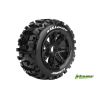 Louise B-Bulldoze Achterbanden Set - Velgen Zwart - Hex 24mm